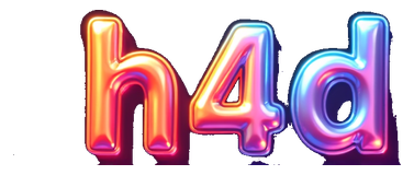 h 4d logo